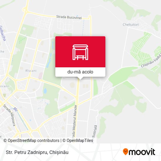 Hartă Str. Petru Zadnipru
