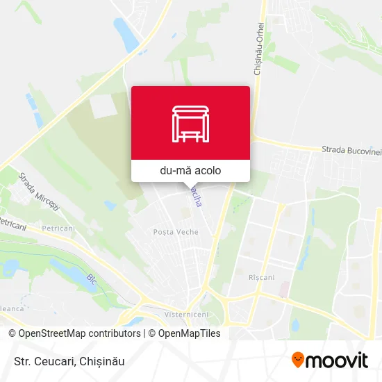 Hartă Str. Ceucari