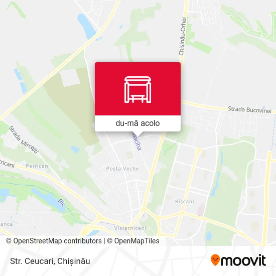 Hartă Str. Ceucari