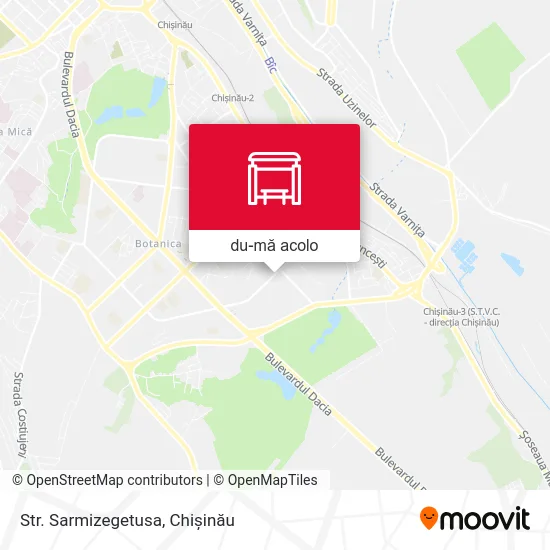 Hartă Str. Sarmizegetusa