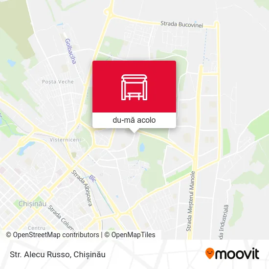 Hartă Str. Alecu Russo