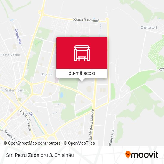 Hartă Str. Petru Zadnipru 3