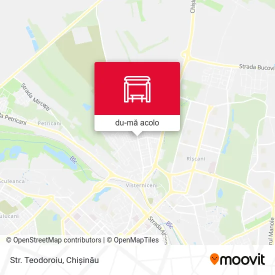 Hartă Str. Teodoroiu