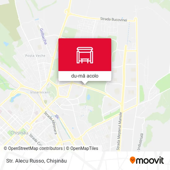 Hartă Str. Alecu Russo