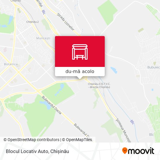 Hartă Blocul Locativ Auto