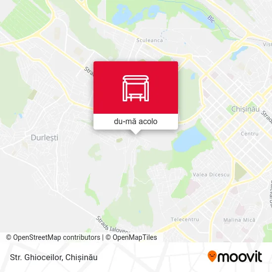 Hartă Str. Ghioceilor