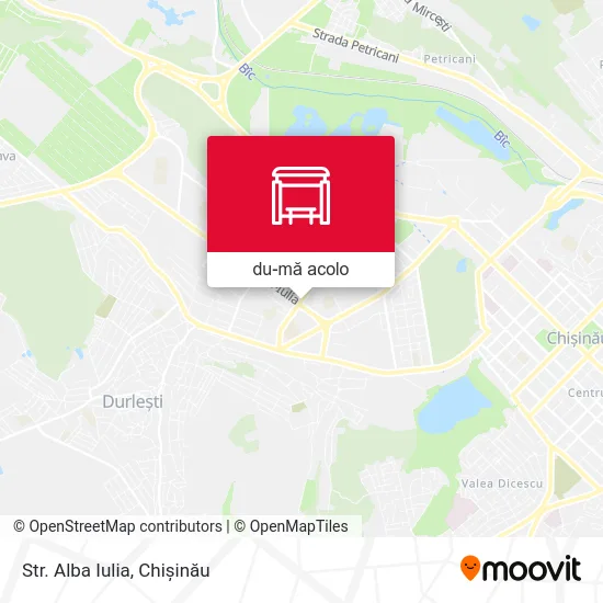 Hartă Str. Alba Iulia