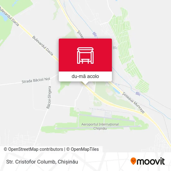 Hartă Str. Cristofor Columb