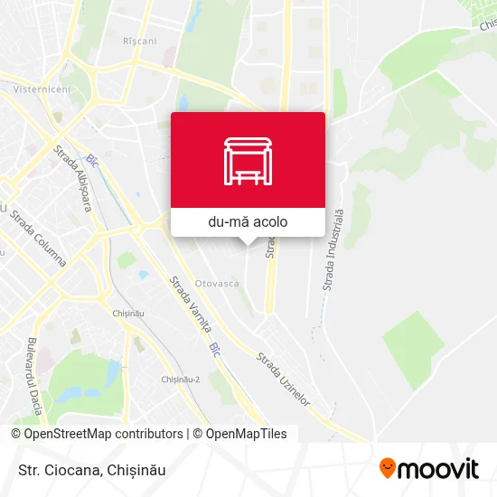 Hartă Str. Ciocana