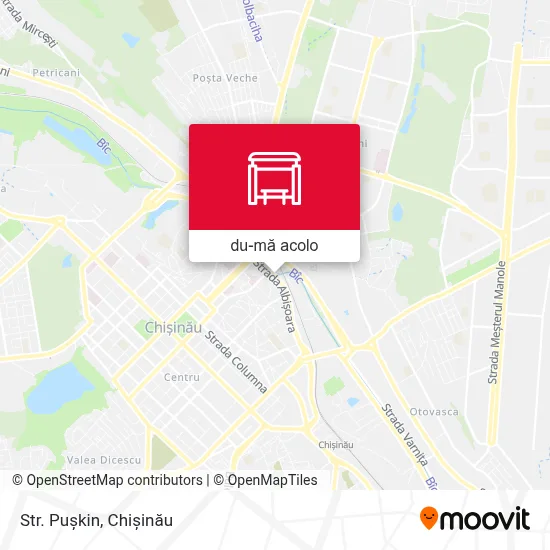 Hartă Str. Pușkin