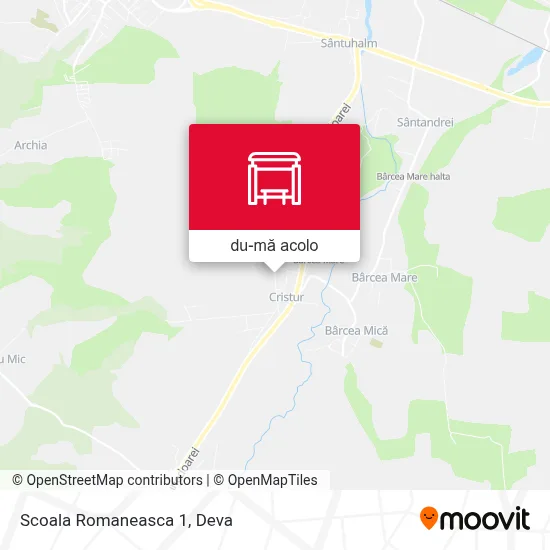 Hartă Scoala Romaneasca 1