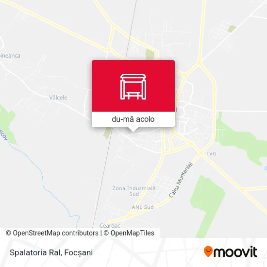 Hartă Spalatoria Ral