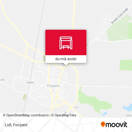 Hartă Lidl