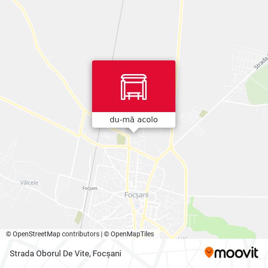 Hartă Strada Oborul De Vite