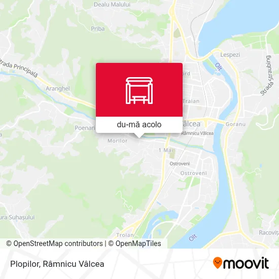 Hartă Plopilor