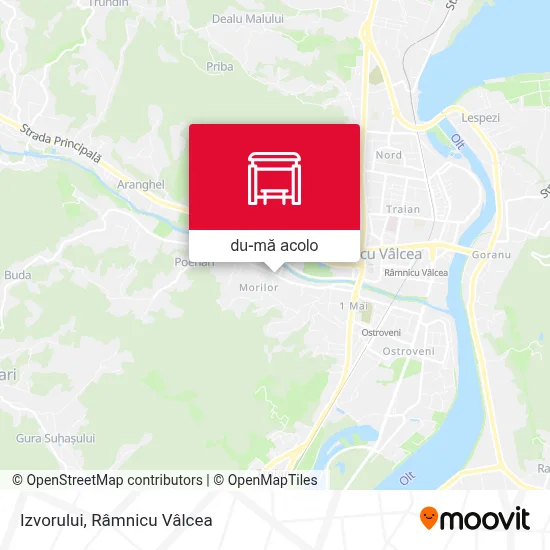Hartă Izvorului