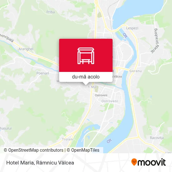 Hartă Hotel Maria
