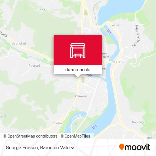 Hartă George Enescu