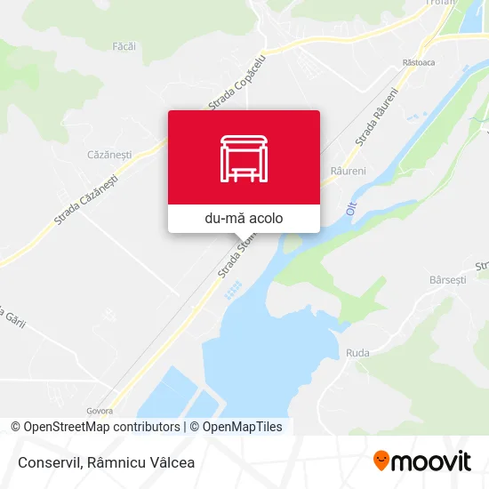 Hartă Conservil