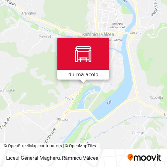Hartă Liceul General Magheru