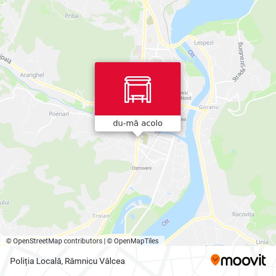 Hartă Poliția Locală