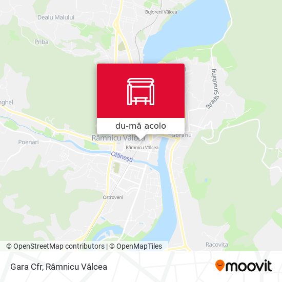 Hartă Gara Cfr
