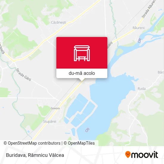 Hartă Buridava