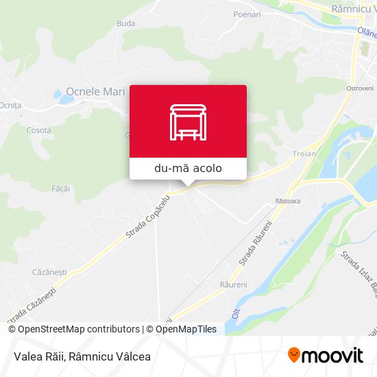 Hartă Valea Răii