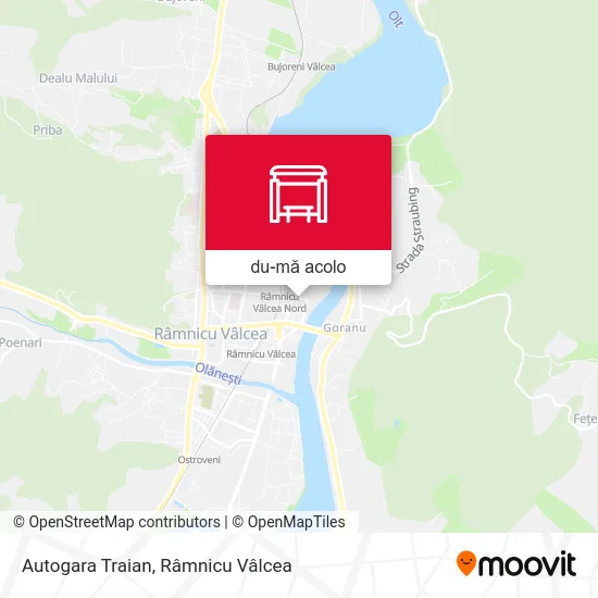 Hartă Autogara Traian