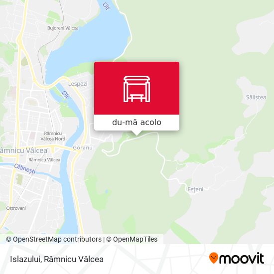 Hartă Islazului