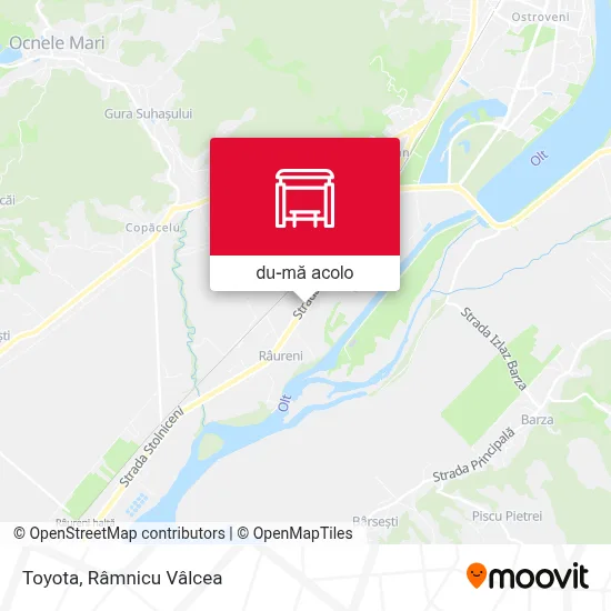 Hartă Toyota