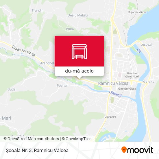 Hartă Școala Nr. 3