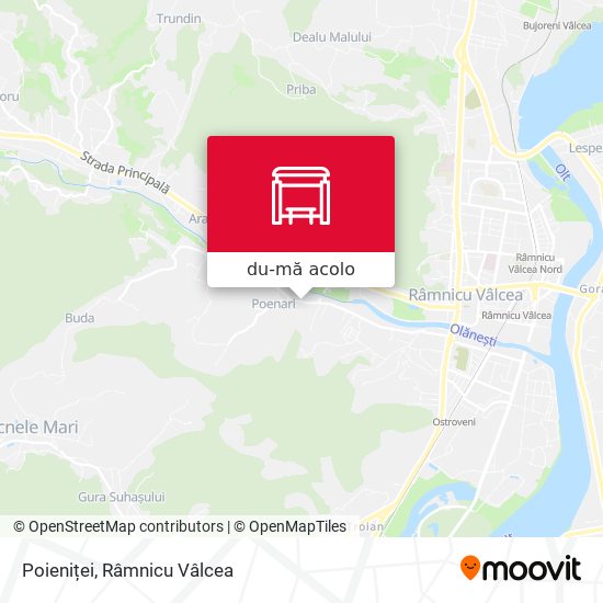 Hartă Poieniței