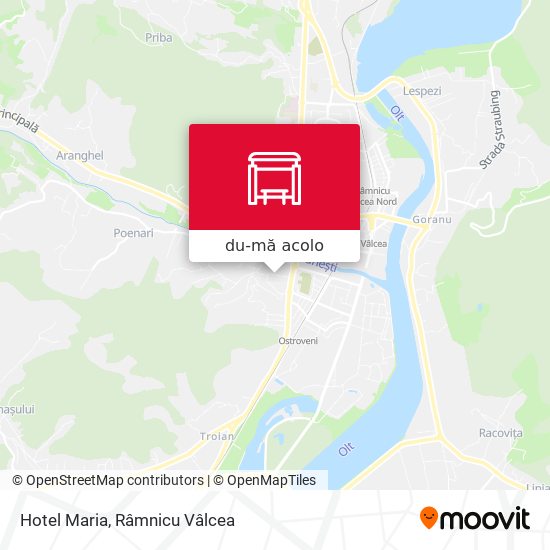 Hartă Hotel Maria