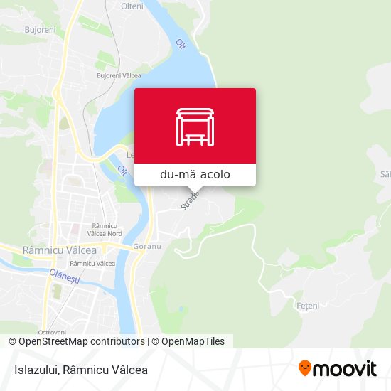 Hartă Islazului