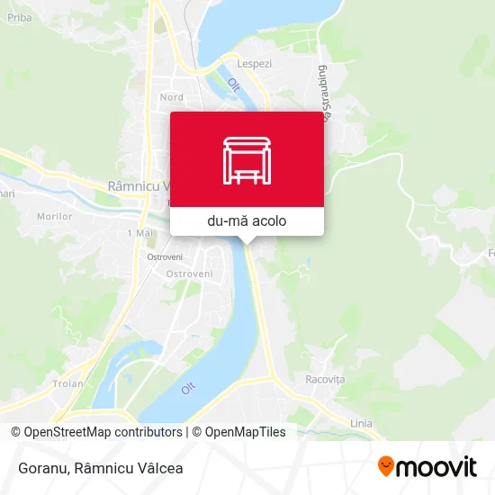 Hartă Goranu