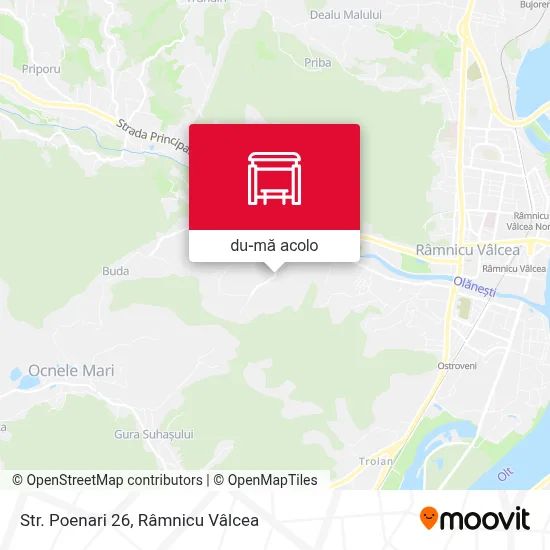 Hartă Str. Poenari 26