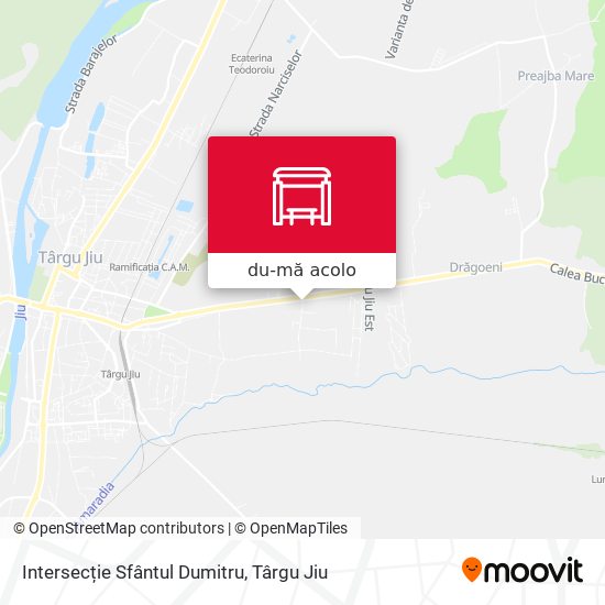 Hartă Intersecție Sfântul Dumitru