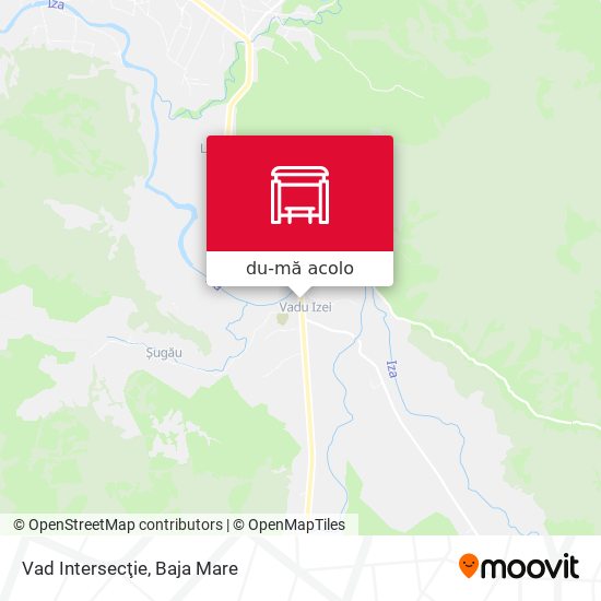 Hartă Vad Intersecţie