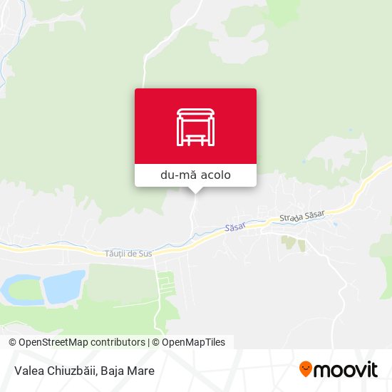 Hartă Valea Chiuzbăii