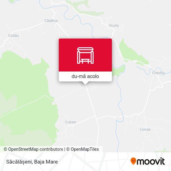 Hartă Săcălășeni
