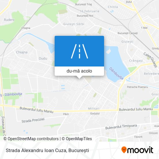 Hartă Strada Alexandru Ioan Cuza