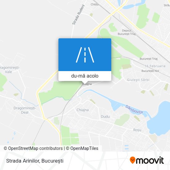 Hartă Strada Arinilor