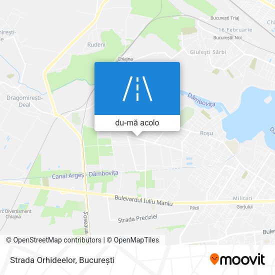 Hartă Strada Orhideelor