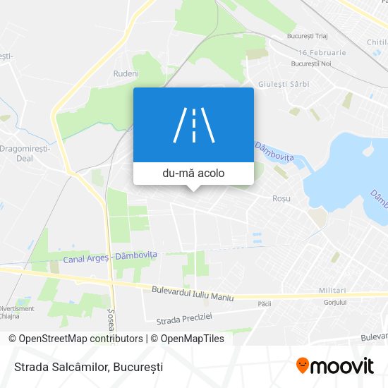 Hartă Strada Salcâmilor