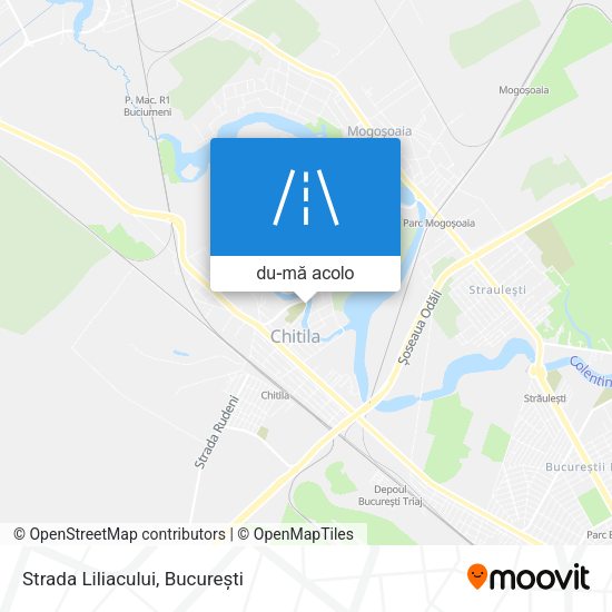 Hartă Strada Liliacului