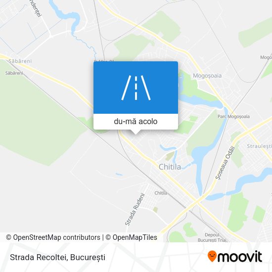 Hartă Strada Recoltei