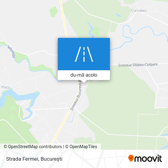 Hartă Strada Fermei