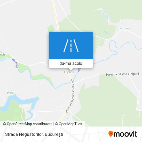 Hartă Strada Negustorilor