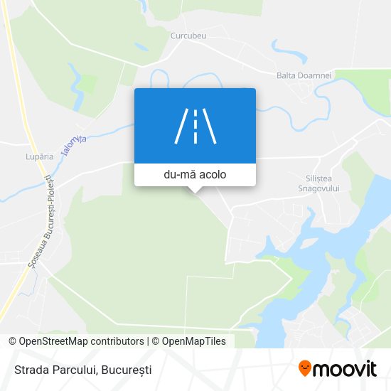 Hartă Strada Parcului